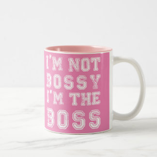 Taza Bicolor No soy Bossy Mug