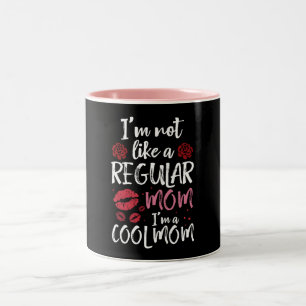 Taza Bicolor No soy como una madre normal, soy una Guay-mamá