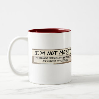Taza Bicolor No soy un chiste desordenado