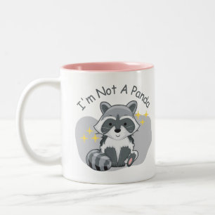 Taza Bicolor No soy un panda