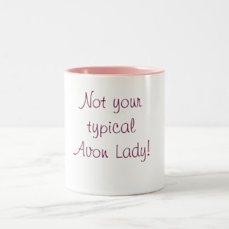 Taza Bicolor ¡No su señora típica de Avon!
