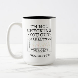 Taza Bicolor No te estoy revisando Chiste de fisioterapeuta