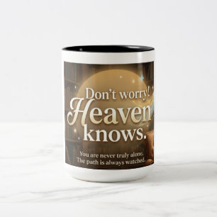 Taza Bicolor ¡No te preocupes! El cielo sabe
