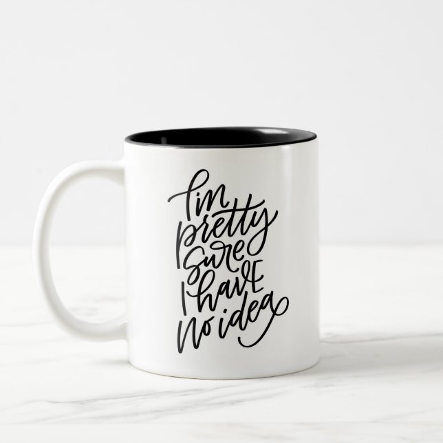 Taza Bicolor No Tengo Idea (Izquierda)