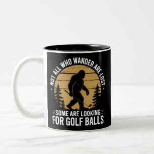 Taza Bicolor No Todos Los Que Vagan Están Perdidos Divertido Bi