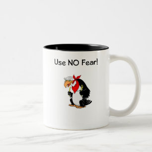 Taza Bicolor ¡No utilice NINGÚN miedo!