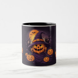 Taza Bicolor Noche de Brujas -