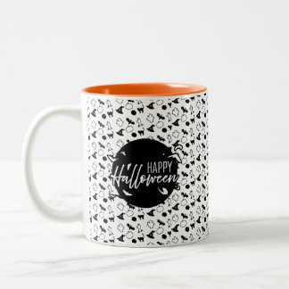 Taza Bicolor Noche de Brujas