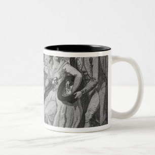 Taza Bicolor Noche de Reyes, 1794