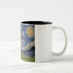 Taza Bicolor Noche estrellada - -Viszla 2