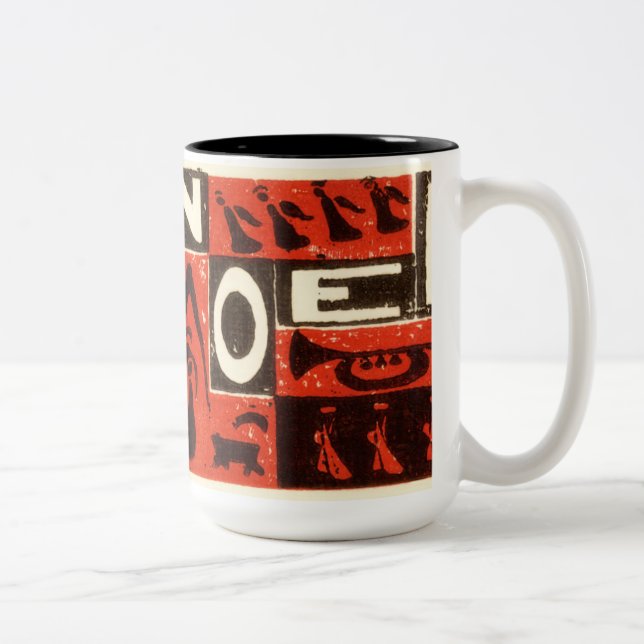 Taza Bicolor Noel Red (Derecha)