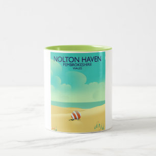 Taza Bicolor Nolton Haven Pembrokeshire Gales