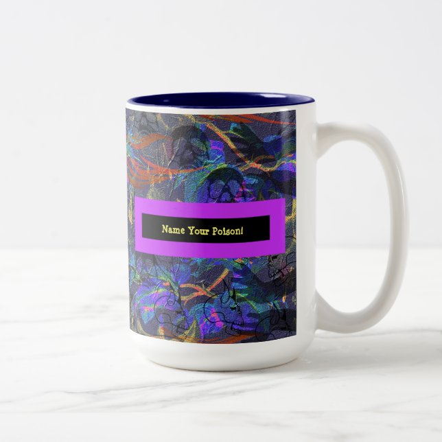 Taza Bicolor Nombrar tu veneno (Derecha)