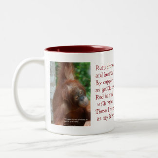 Taza Bicolor Nombre a mi amante preferido del animal del