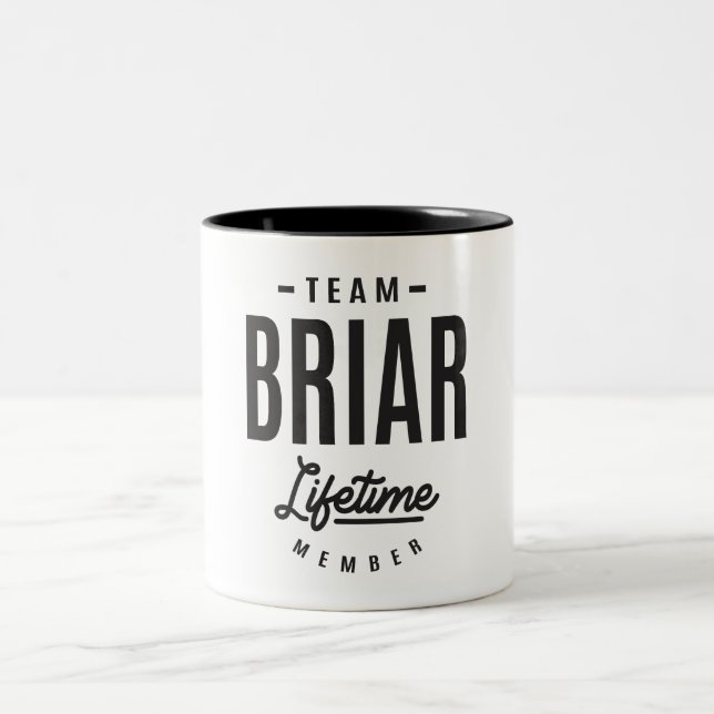 Taza Bicolor Nombre Briar Personalizado (Centro)