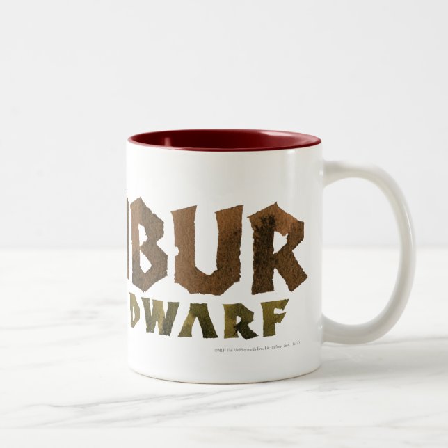 Taza Bicolor Nombre de Bombur (Derecha)