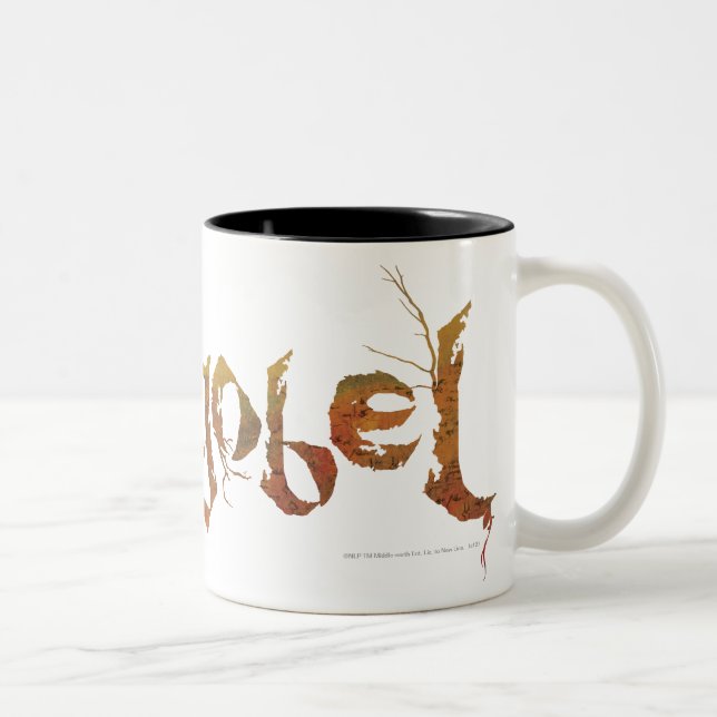Taza Bicolor Nombre de Rhosgobel (Derecha)