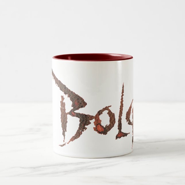 Taza Bicolor Nombre del Bolg (Centro)