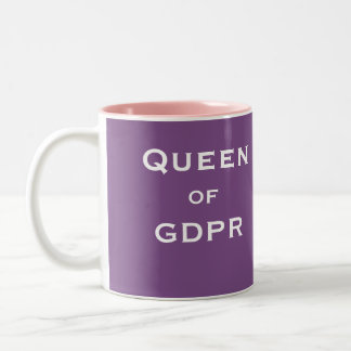Taza Bicolor Nombre divertido del especialista de sexo femenino