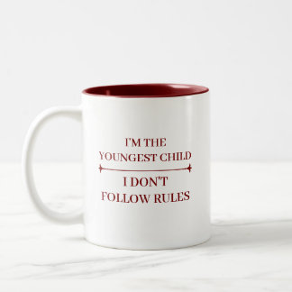 TAZA BICOLOR NOMBRE PERSONALIZADO CITAS DIVERTIDAS DEL HIJO MÁS