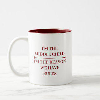 TAZA BICOLOR NOMBRE PERSONALIZADO CITAS DIVERTIDAS DEL HIJO MED