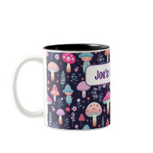 Nombre personalizado Mushroom Gift Mug