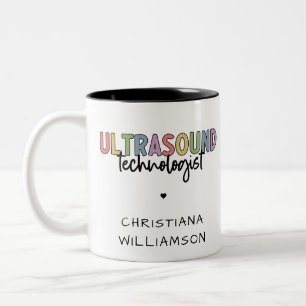 Taza Bicolor Nombre personalizado Regalos de Tecnólogos de Ultr