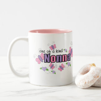 Taza Bicolor Nonna Única En Su Clase