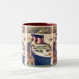 Taza Bicolor Normandie en NYC