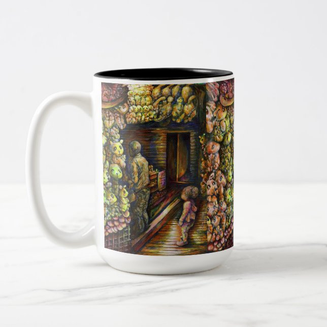 Taza Bicolor Norte del Circo (Izquierda)