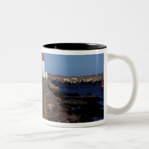 Taza Bicolor Norteamérica, Canadá, Miquelon y San Pedro,