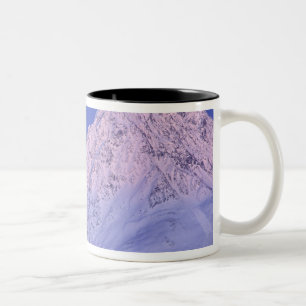 Taza Bicolor Norteamérica, EE. UU., Alaska, río Knik,