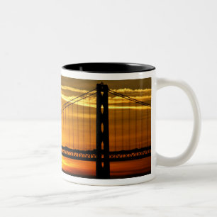 Taza Bicolor Norteamérica, EE. UU., California, San Francisco. 