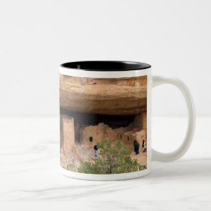 Taza Bicolor Norteamérica, EE. UU., Colorado. Viviendas en acan