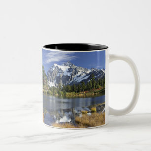 Taza Bicolor Norteamérica, Washington, Cascadas. Mt. Shuksan