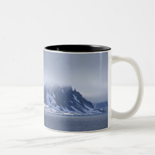 Taza Bicolor Noruega, círculo polar ártico, océano Atlántico No