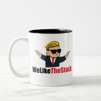 Taza Bicolor Nos Gusta La Bolsa (Apuestas De Wall Street)