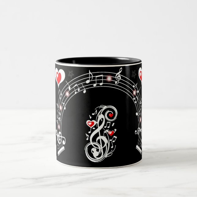 Taza Bicolor Nota de amor_ (Centro)