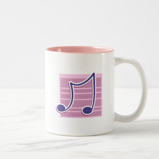 Taza Bicolor Nota musical (Derecha)