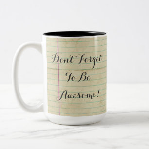 Taza Bicolor NotebookDFTBA no olvida ser impresionante