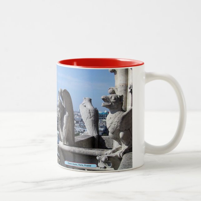 Taza Bicolor Notre Dame, París, Francia (Derecha)