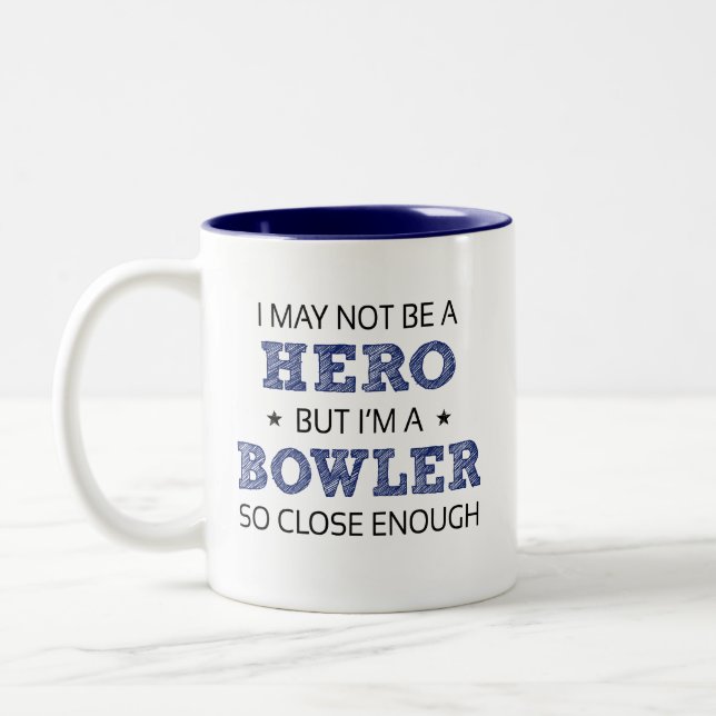 Taza Bicolor Novedad Bowler (Izquierda)