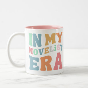 Taza Bicolor Novelista moderna linda