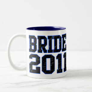 Taza Bicolor Novia 2011