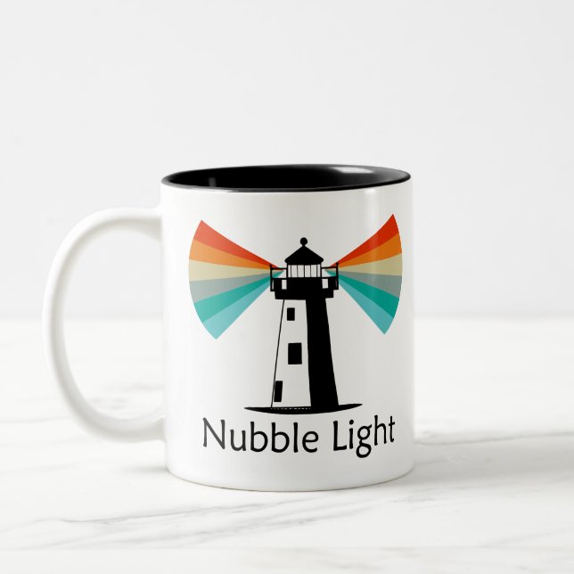 Taza Bicolor Nubble Light Maine Arcoíris (Izquierda)