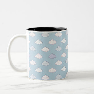 Taza Bicolor Nube Caprichosa Estelar Soñadora Celestial