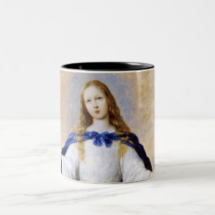 Taza Bicolor Nube de Concepción Inmaculada y Cherub - Zurbaran