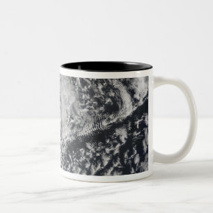 Taza Bicolor nubes de onda Nave-onda-formadas 2
