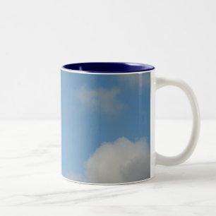 Taza Bicolor Nubes en el cielo