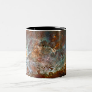 Taza Bicolor Nubes oscuras de Carina Nebula Hubble Space